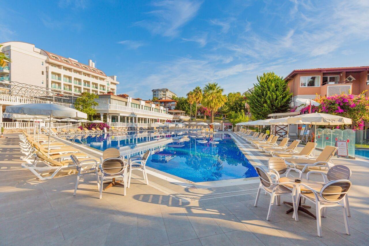 Justiniano Club Alanya Hotell Okurcalar Eksteriør bilde